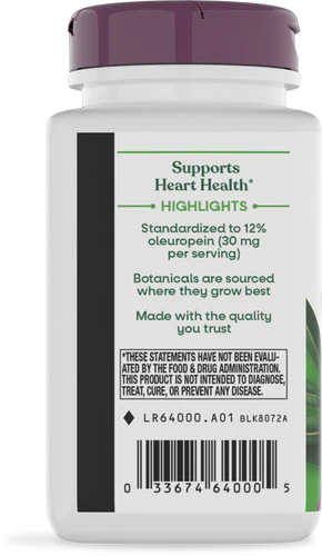 *10% OFF BBE 28th February 2026* Oleuropein 60 Capsules by Natures Way