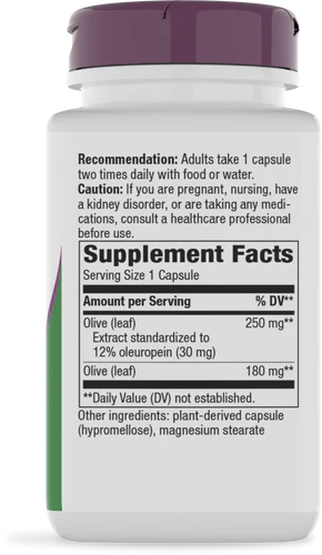 *10% OFF BBE 28th February 2026* Oleuropein 60 Capsules by Natures Way