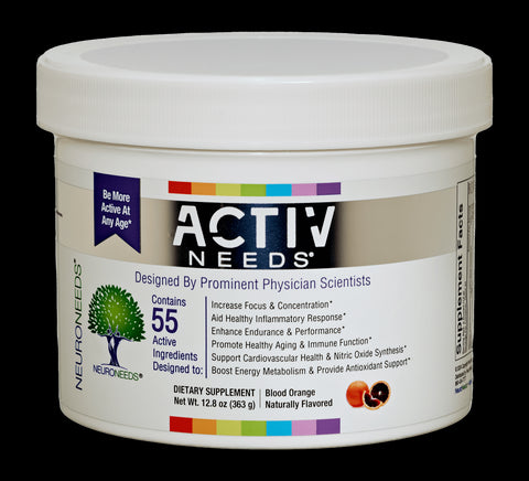 ActivNeeds 363g Powder Blood Orange