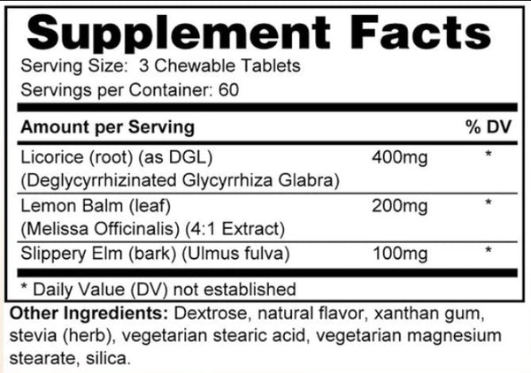 Adios Acid 180 Chewable Tablets