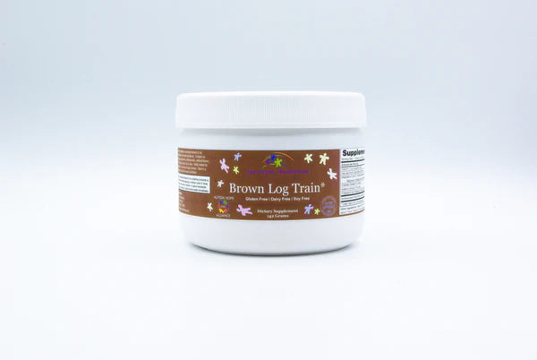 Brown Log Train 142g