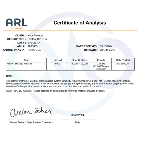 Restore Body Protection (PDA) 60 Capsules