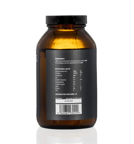 *25% OFF BBE 23rd December 2025* Grass-Fed Colostrum Powder 150g (Grass-Fed)