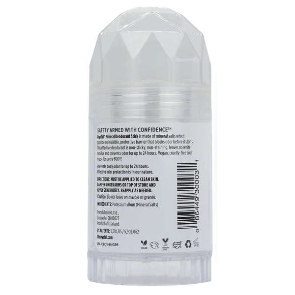 Crystal Body Deodorant Solid Stick 120g