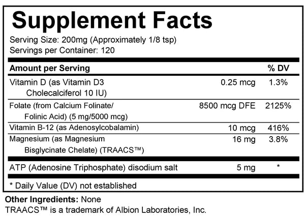 Super Folinic Acid (HIGH DOSE)