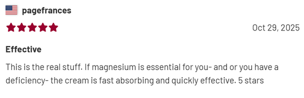 Epsom Salts Cream 4oz by Kirkman