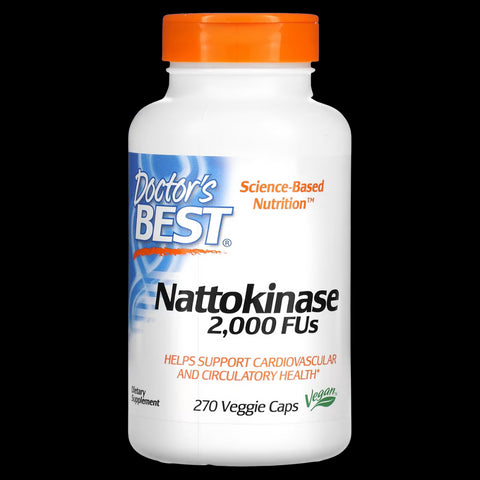 Nattokinase 2,000 FUs, 270 Veggie Caps