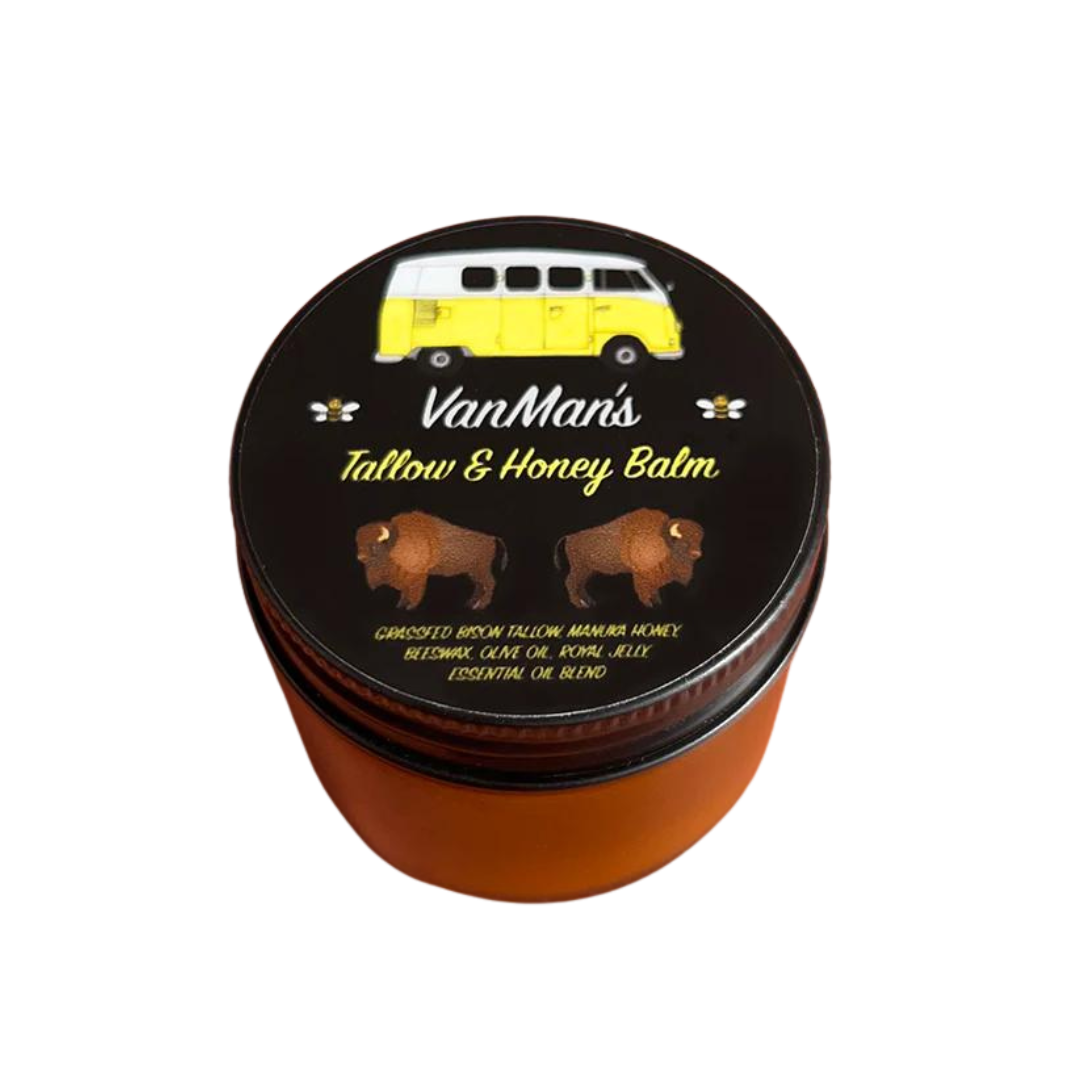 Bison Tallow & Honey Balm (without Essential Oils)