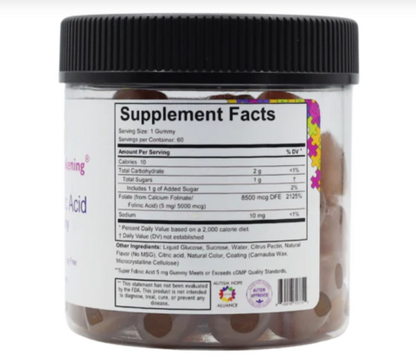 Super Folinic Acid GUMMY 5mg
