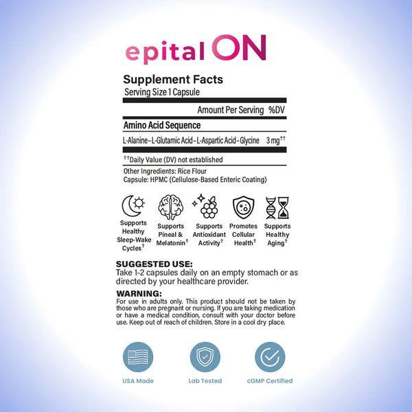 EpitalON 3mg 30 Capsules