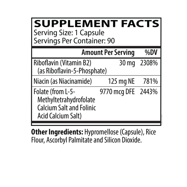 Methyl Folate Pro 90 Capsules