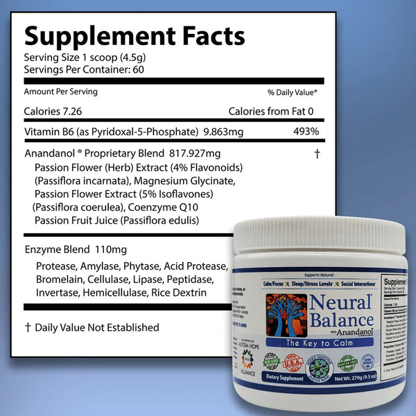 Neural Balance 9.5oz Powder