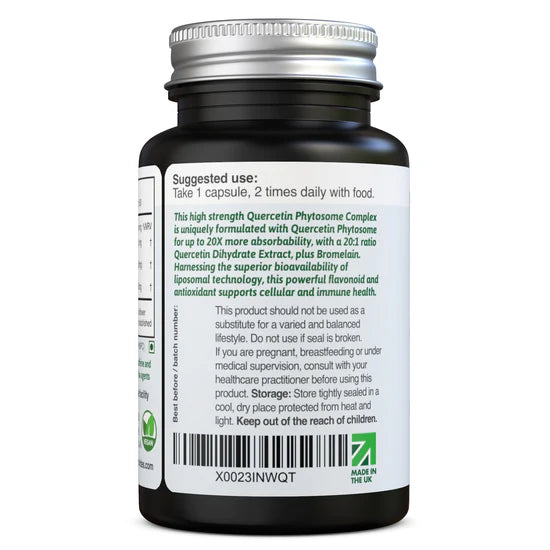 Quercetin Phytosome Complex 60 Capsules