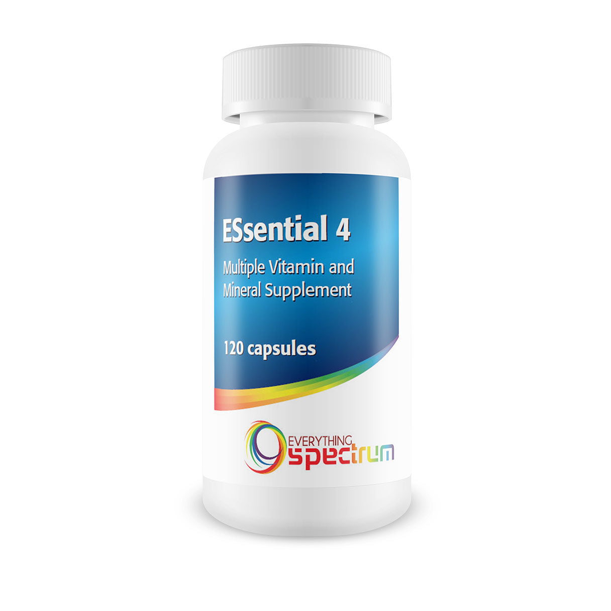 *MANUFACTURER OUT OF STOCK, NO ETA* Essential 4 (120 Capsules) by Everything Spectrum