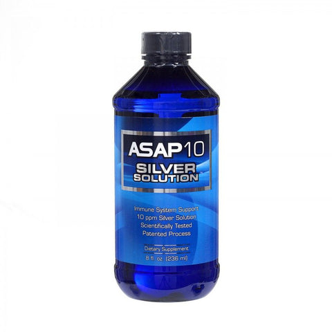 ASAP 10ppm Silver Solution 8oz by American Biotech Labs