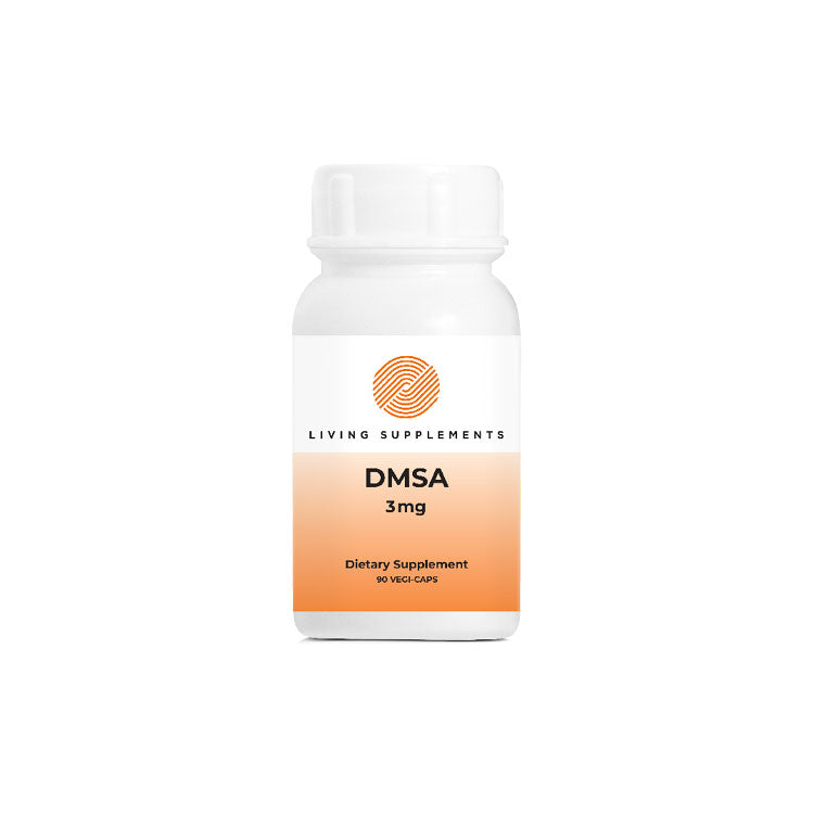 *10% OFF BBE 31st January 2026* DMSA 3mg 90 capsules by Living Network