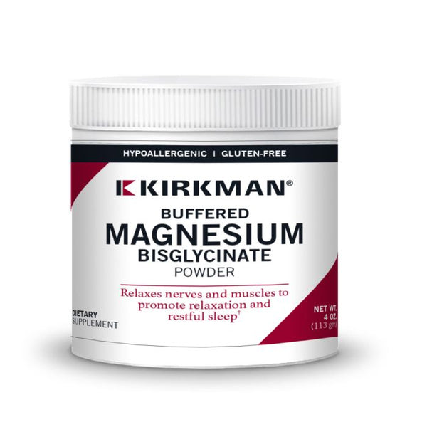 Magnesium BisGlycinate (Buffered) 4oz Powder by Kirkman