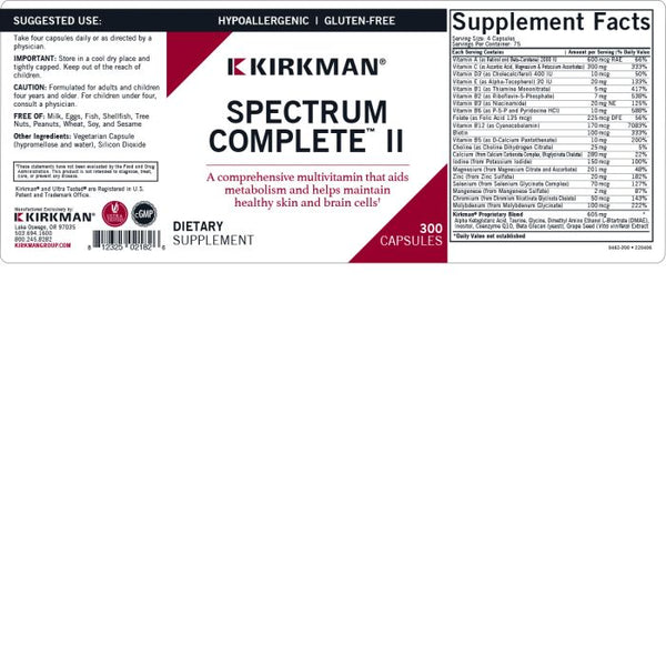 Spectrum Complete Multi 300 Capsules