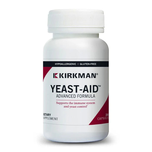 Yeast-Aid Hypoallergenic 200 Capsules