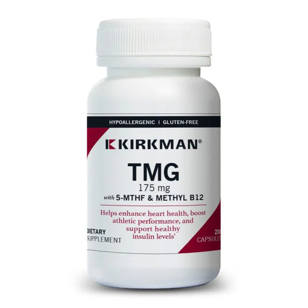 Kirkman, Tmg + Folinic Acid & MB12, 200 Capsules