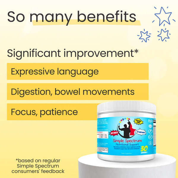 Simple Spectrum Supplement Powder 5.6oz (30 Servings)