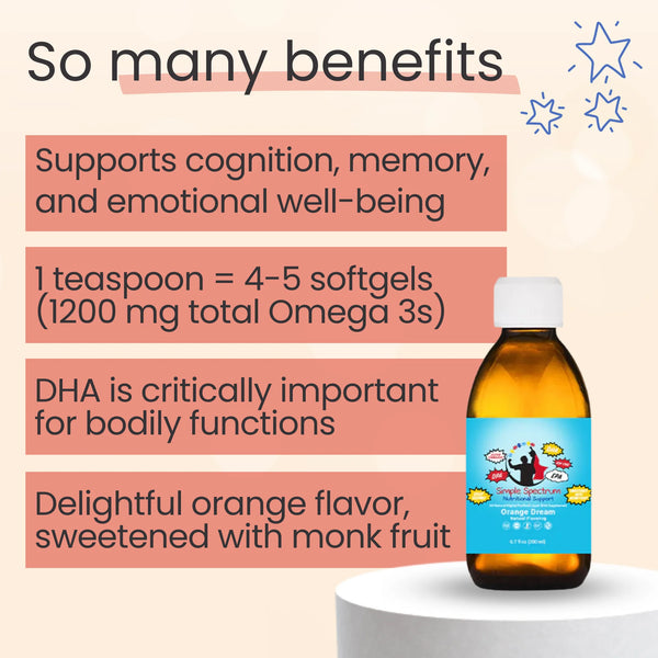 Orange Dream Fish Oil 200ml by Simple Spectrum