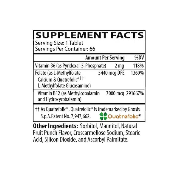 Methylation Complete Pro 120 Dissolvable Tablets