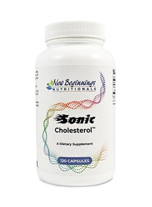 Sonic Cholesterol by New Beginnings 120 Capsules