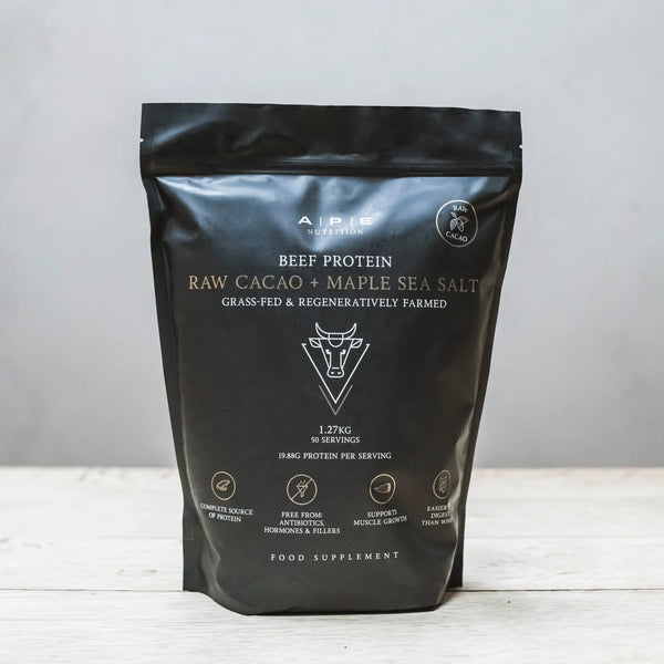 Grass-Fed Beef Protein | Raw Cacao & Maple Sea Salt
