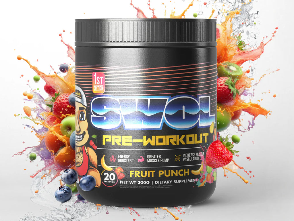 *50% OFF BBE 7th July 2026* Swol Pre-Workout 300g – Fruit Punch | mandi ...