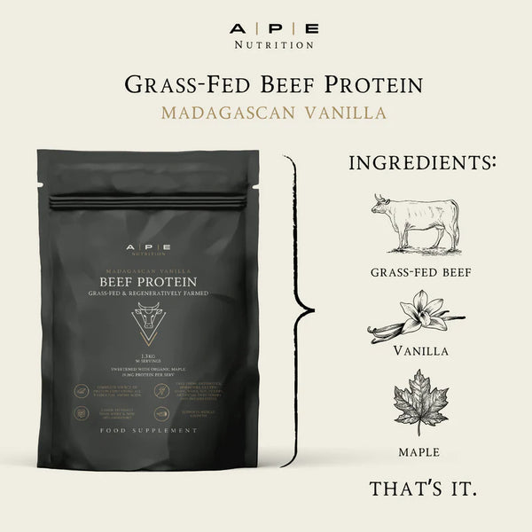 Grass-Fed Beef Protein (50 Servings)
