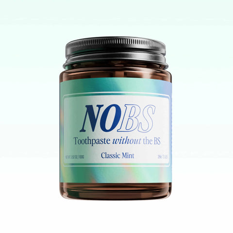 NoBS Flouride Free Toothpaste 186 Tablets (3 Months)