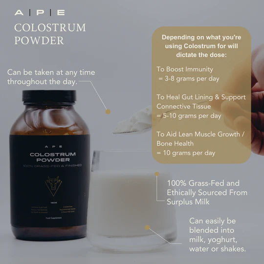 Grass-Fed Colostrum Powder 150g (Grass-Fed)