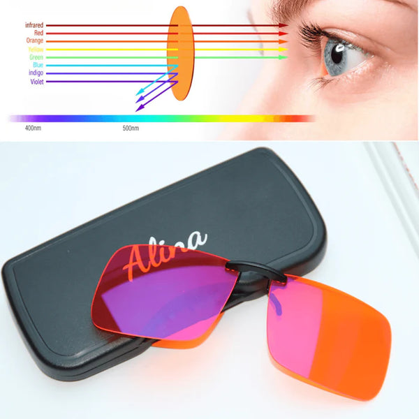 Blue Light Blocking Night Glasses - Clip-on