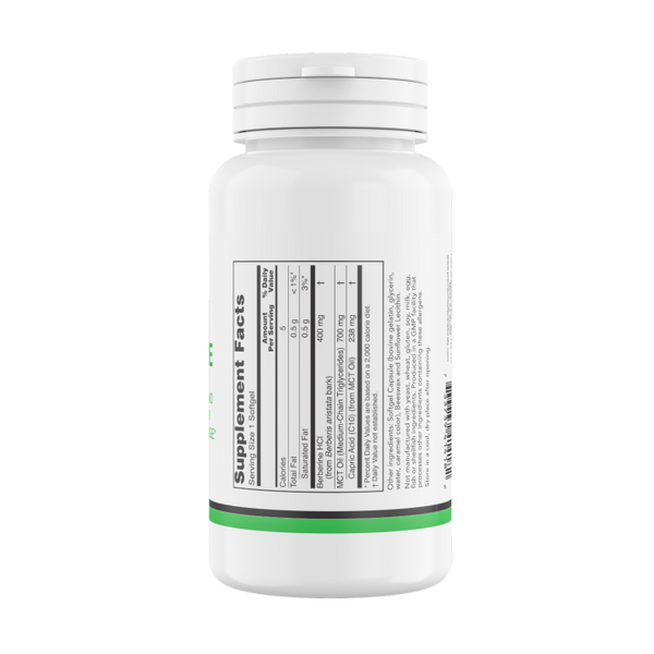 *80% OFF BBE 30th April 2025* Berberine 90 Softgels