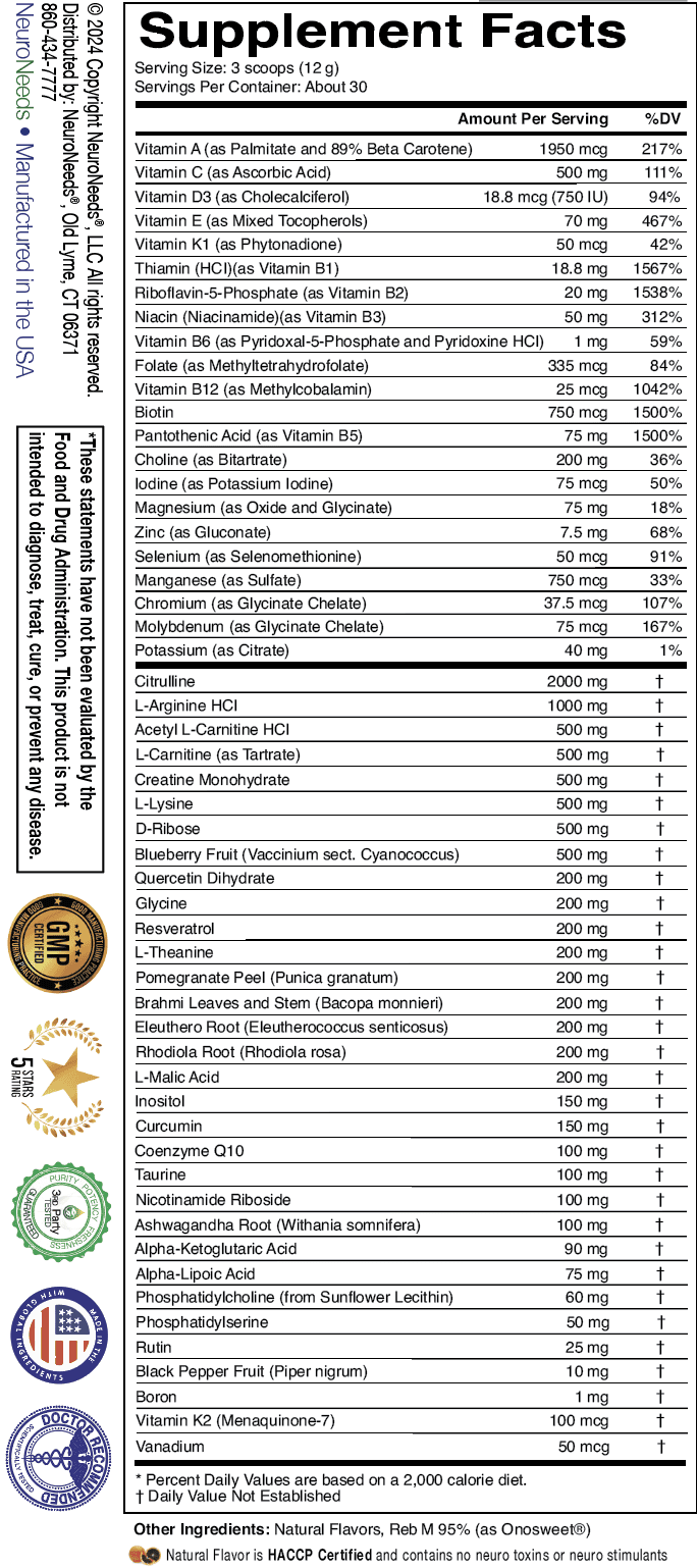 Super Folinic Acid (HIGH DOSE) 63g Powder | mandi-mart