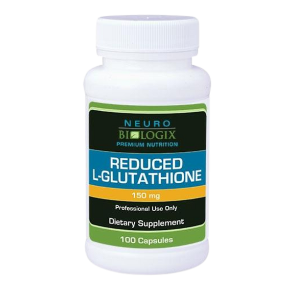 Glutathione (Reduced L-Glutathione) 150mg 100 Capsules