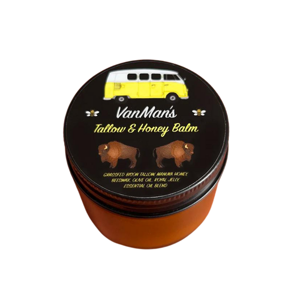 Bison Tallow & Honey Balm (without Essential Oils)