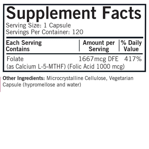 *70% OFF 31st March 2024 Expiry* 5-MTHF (Methyltetrahydrofolate) Capsules 1mg