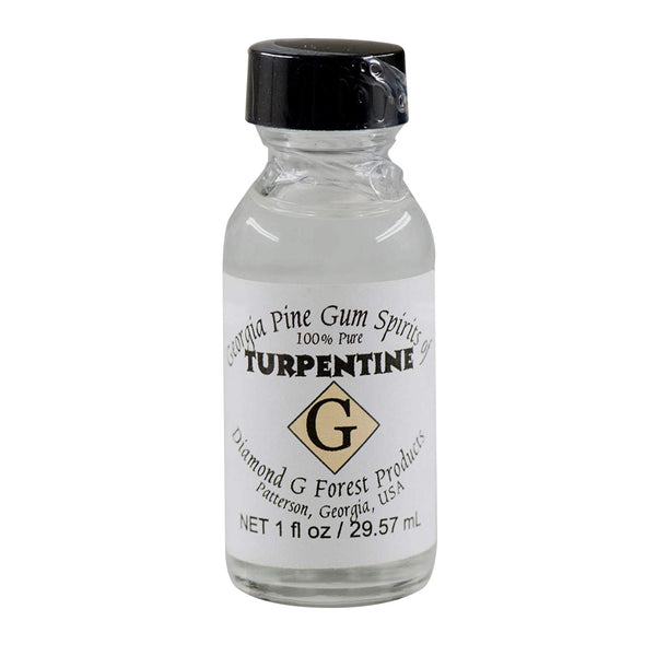 Pure Gum Spirits of Turpentine 1oz. 100% by Diamond G Forest