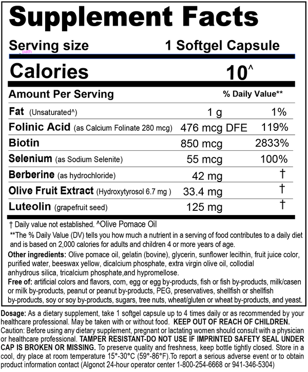BrainGain supplement - 90 softgels