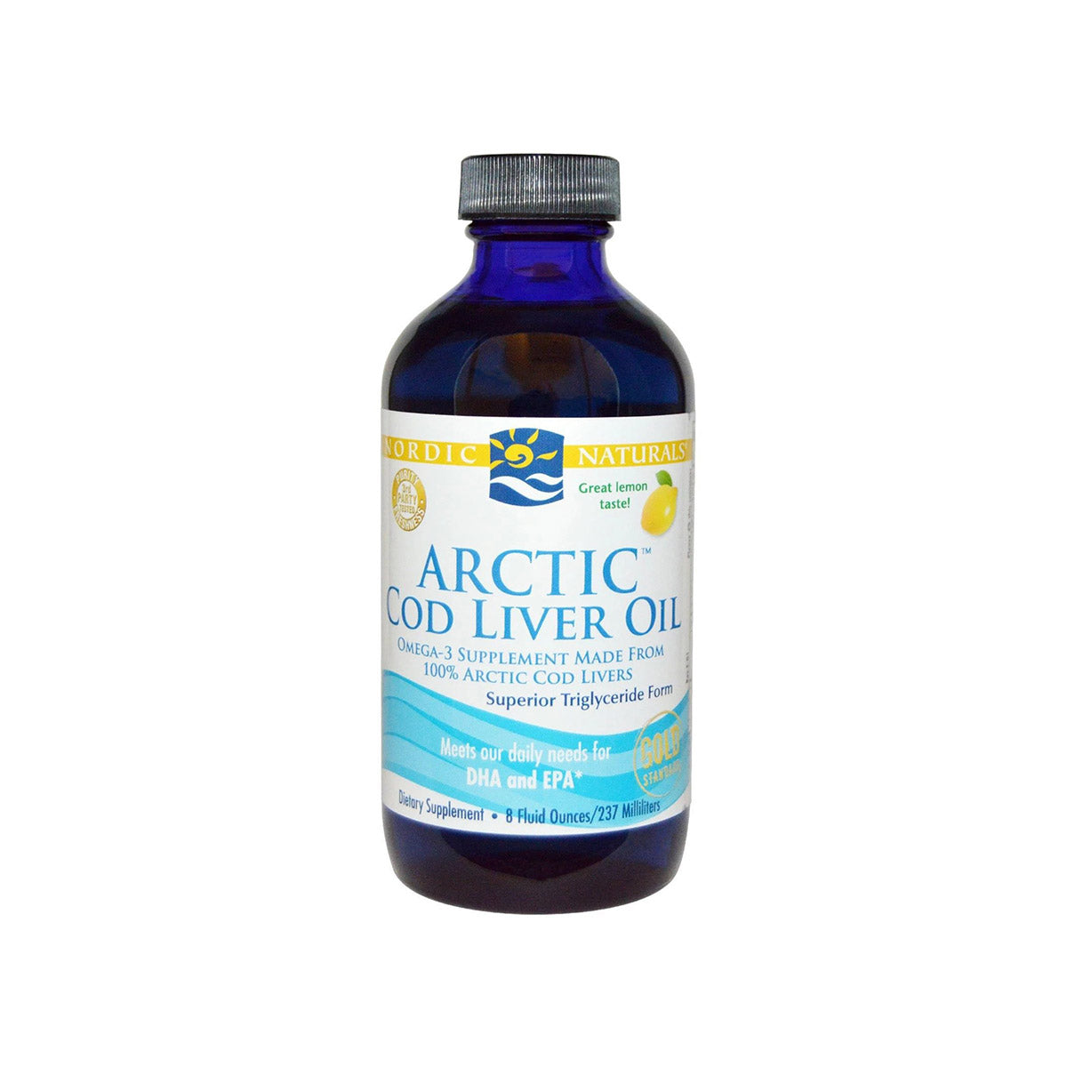 Cod Liver Oil (ORANGE Flavour) 8oz Liquid by Nordic Naturals mandimart