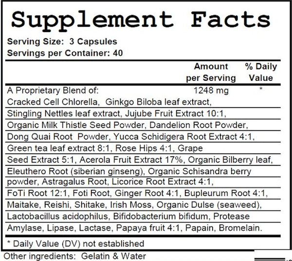 Yeast/Mold BioFilm 120 Capsules