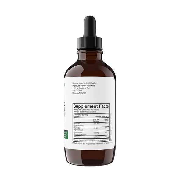 *15% OFF BBE 25th July 2025* Advanced Vitamin D Formula (Chondroitin Sulphate) by Premium Select Naturals