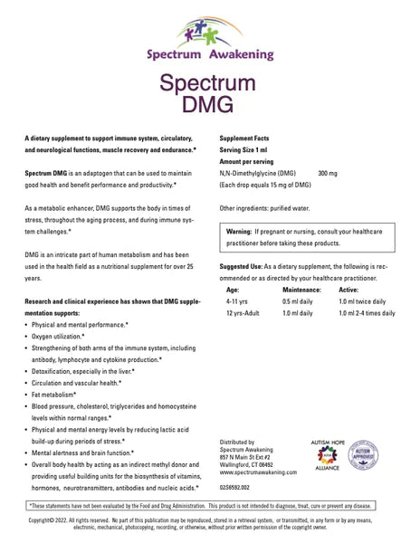 Spectrum DMG Liquid 60ml