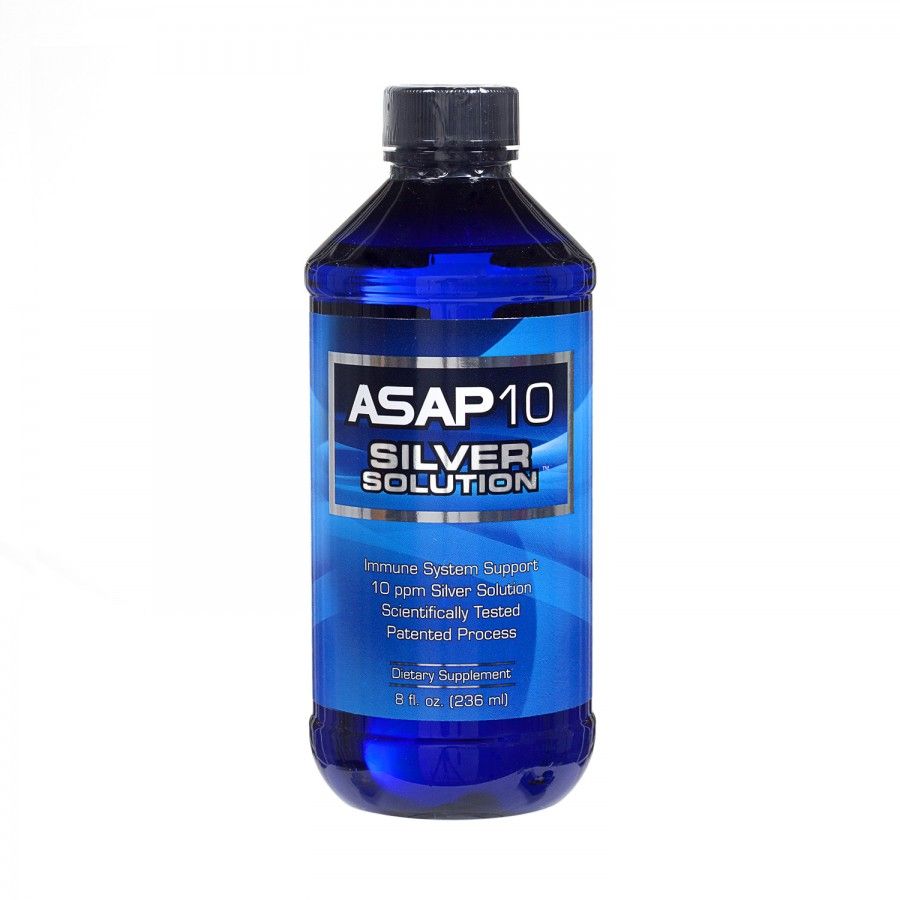 ASAP 10ppm Silver Solution 8oz by American Biotech Labs | mandi-mart
