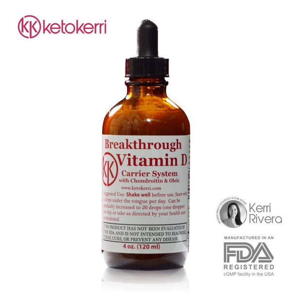 Chondroitin Sulphate 120mls (Breakthrough Vitamin D) by Keto Kerri