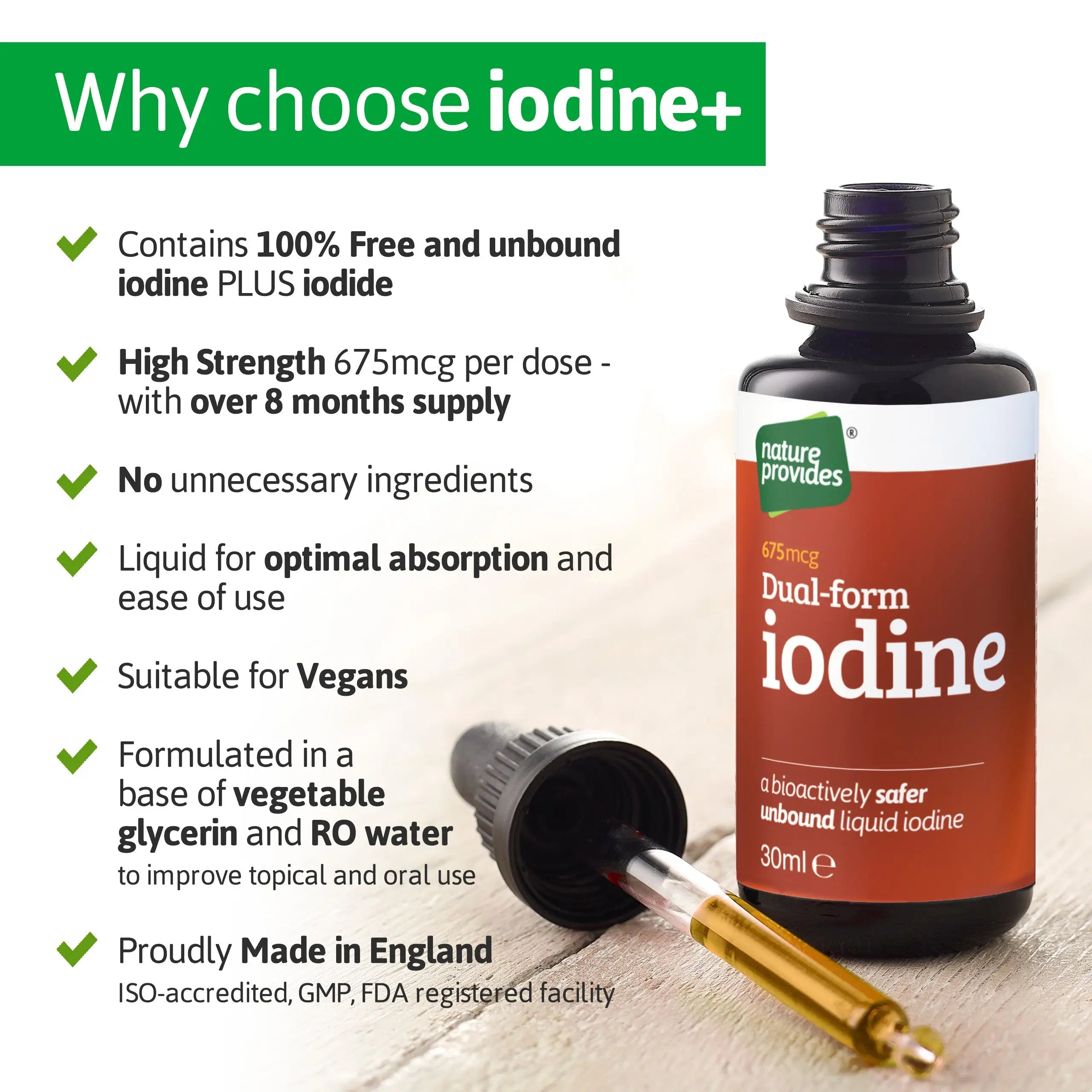 Liquid iodide deals