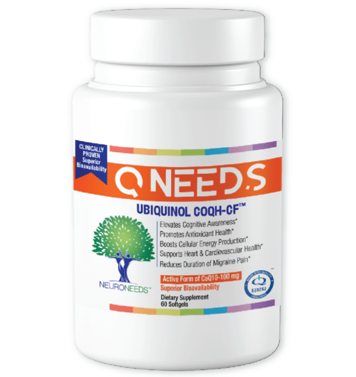 QNeeds (Ubiquinol) 60 Softgels