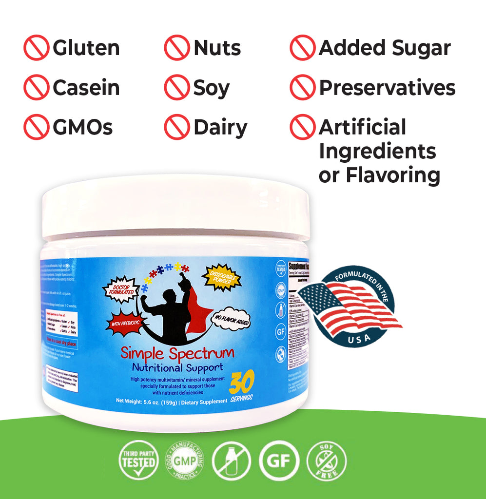 Simple Spectrum Supplement Powder 5.6oz (30 Servings) | mandi-mart